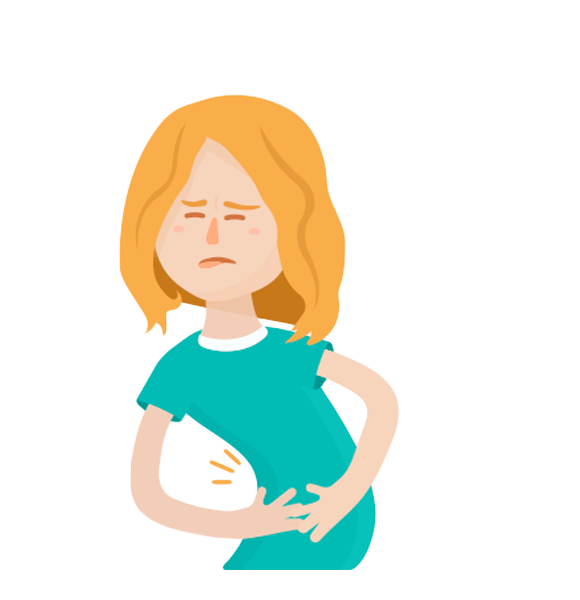 woman-holding-stomac-left