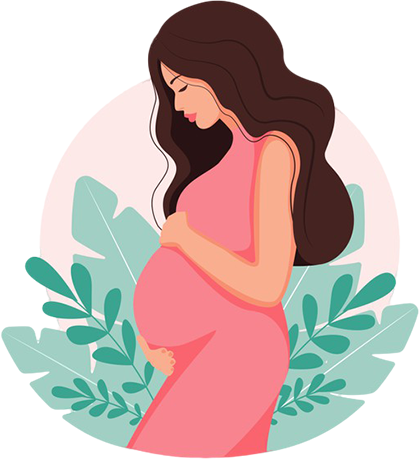 pregnant-red_dress